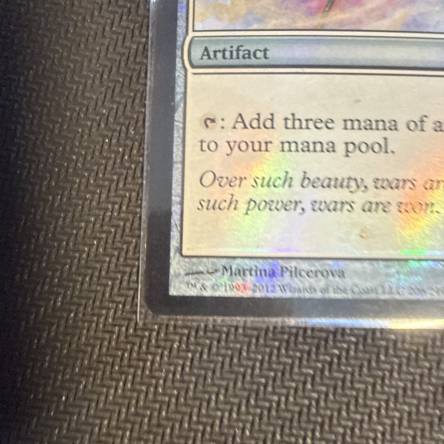 Magic the Gathering Gilded Lotus Card #175/306 MagicCoreSet Artifact 2013 Foil