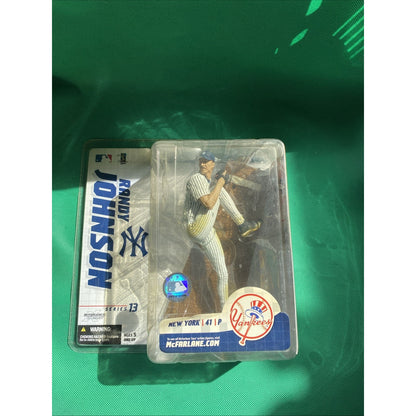 McFarlane Toys MLB Series 13 Randy Johnson NY Yankees Action Figure Bat