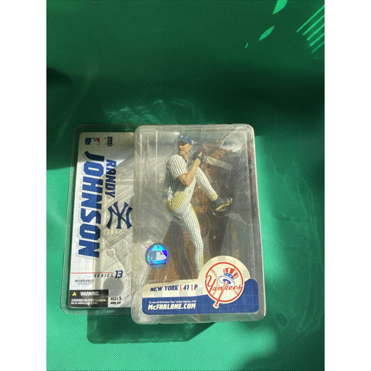 McFarlane Toys MLB Series 13 Randy Johnson NY Yankees Action Figure Bat