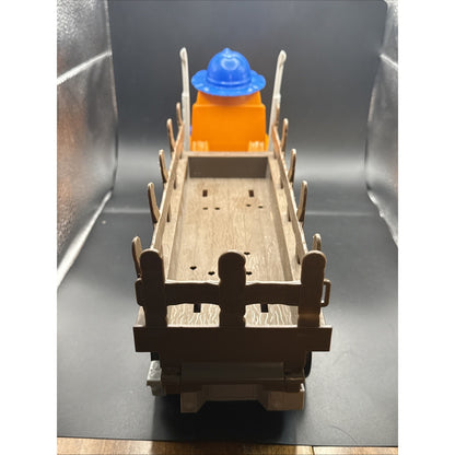 Dino Transporter Truck Kids Toy Removable Bed Not Tested USA Seller