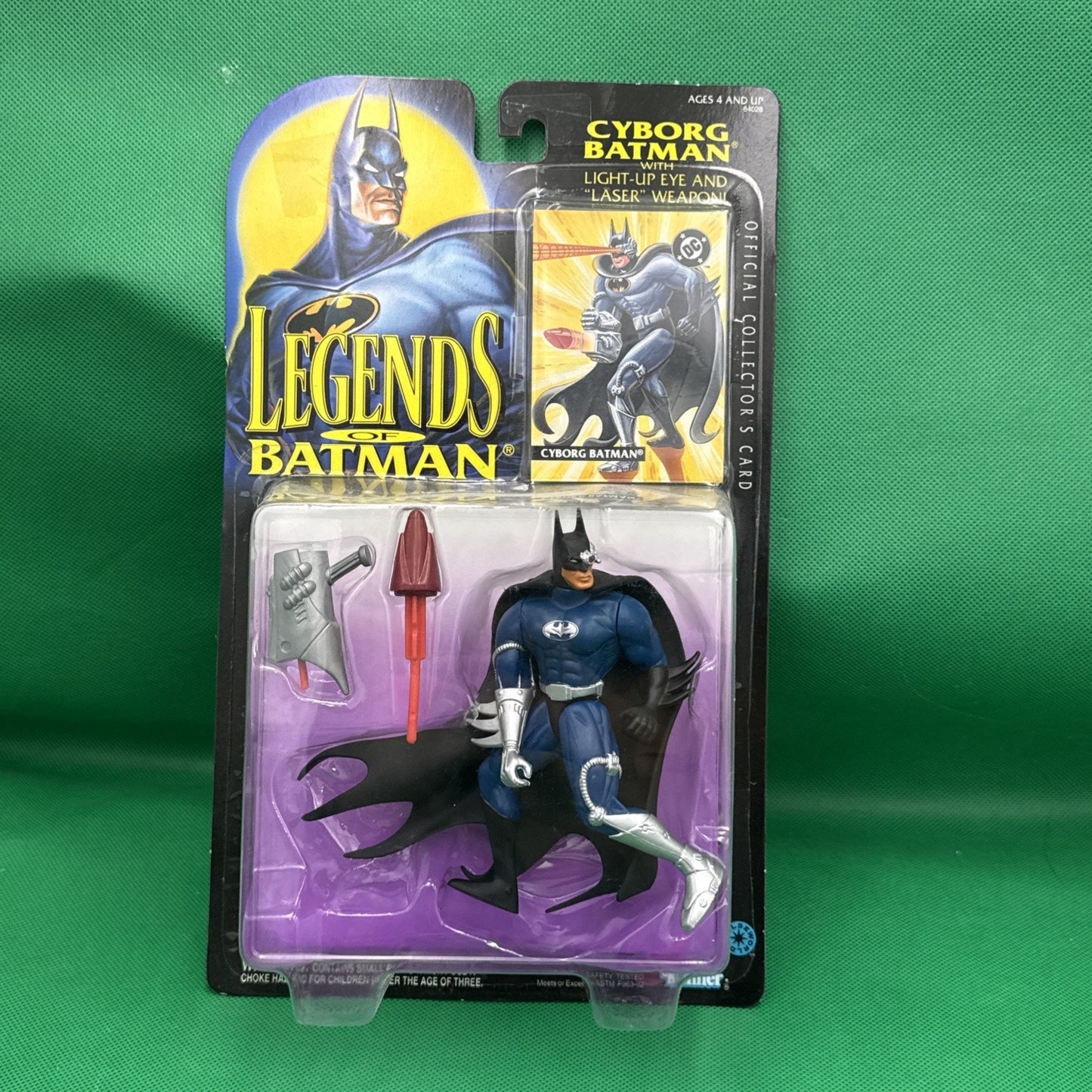 Kenner DC Legends of Batman Cyborg Batman Action Figure 1994