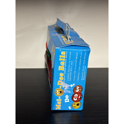 Mel-O-Dee Balls Diatonic Squeeze Ball Set. 8 Balls With Sheet Music.