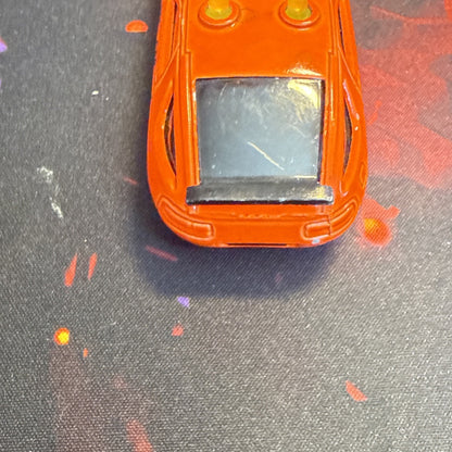 Vintage Sonic Flashers Majorette Pace Car Rare Orange Car Toy