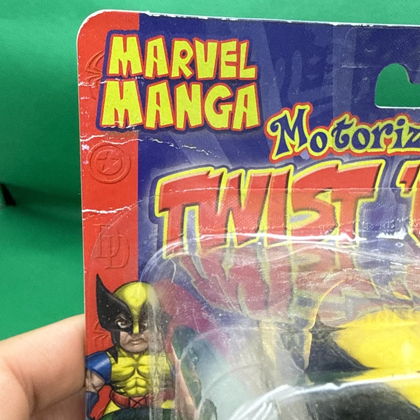 Marvel WALK & SLASH WOLVERINE Motorized Twist 'Ems Figure Toy 2003 NEW RARE