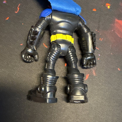 2010 Imaginext DC Comics Super Friends Black Blue Batman 4.5” Figure Read
