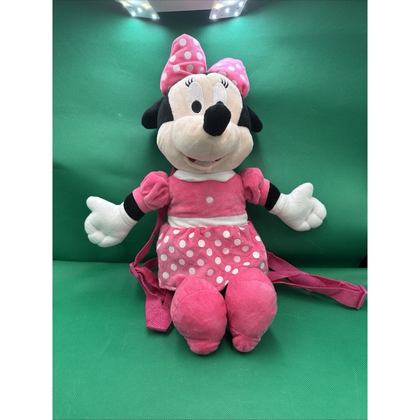 New Minnie Mouse Doll 18inch Backpack Straps.