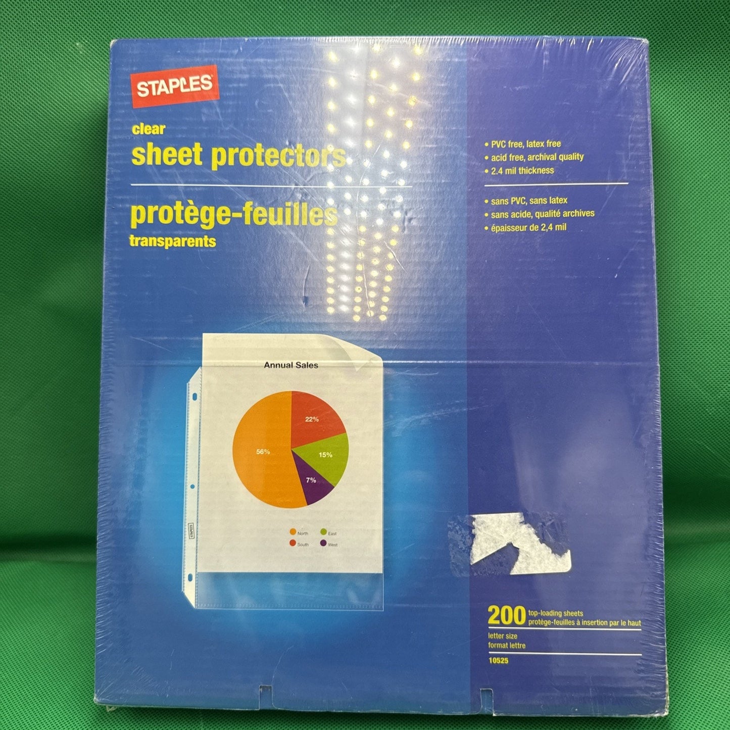 Clear Sheet Protectors - 200 Count per box Unopened Ships Free