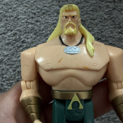 JLU Justice League Unlimited Aquaman 4.5" inch action figure Mattel 2004