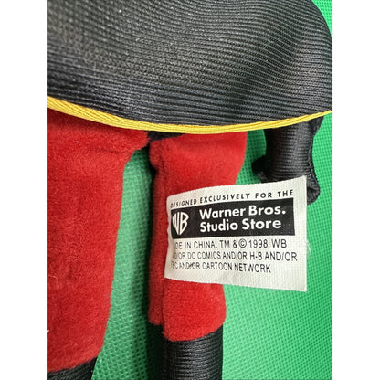 1998 Warner Bros. Studio Store DC Comics Robin Bean Bag Plush NWT