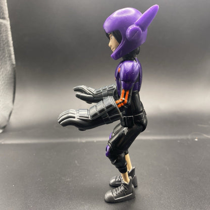 Disney Big Hero 6 Armor Up Baymax Replacement Hiro Hamada Figure 4.5" Purple Toy
