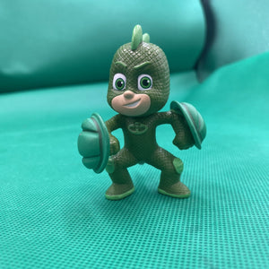 PJ Masks Cake Topper 2.75 Inch Gekko PVC W Shields