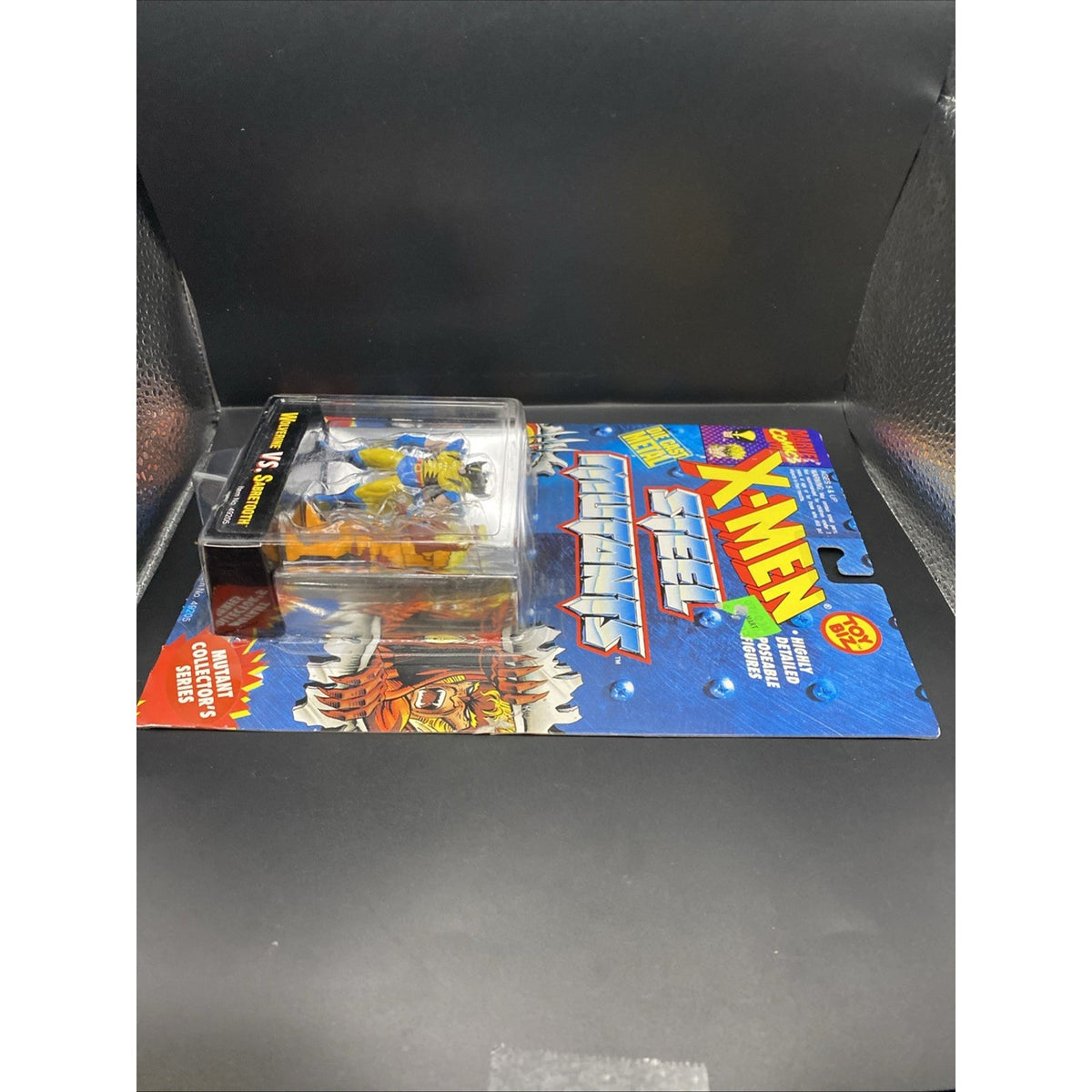 X-Men Steel Mutants Wolverine Vs Sabertooth Sealed Toy Marvel Toy Biz