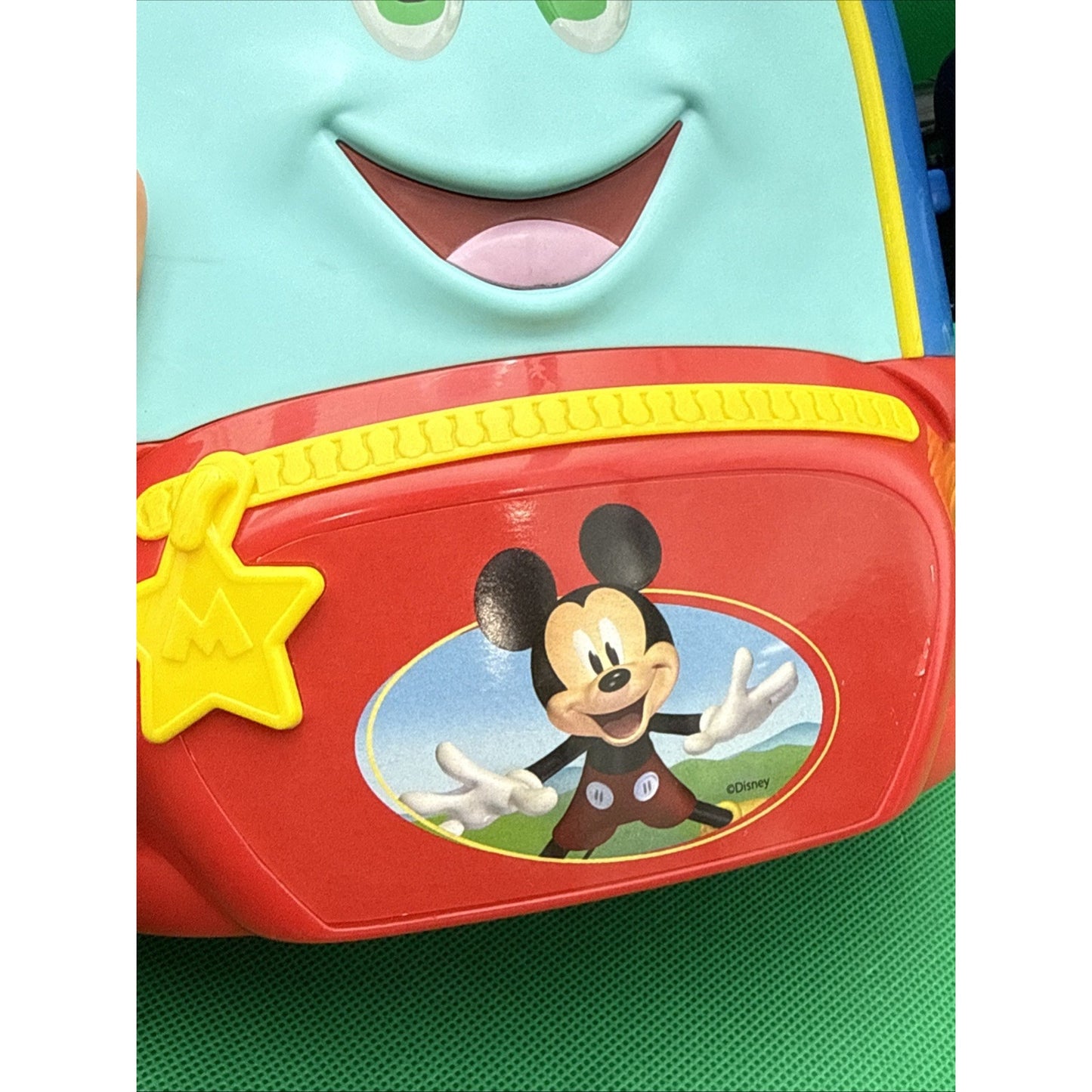 Talking Disney Mickey Mouse Adventure ONLY Backpack Playset Not tested