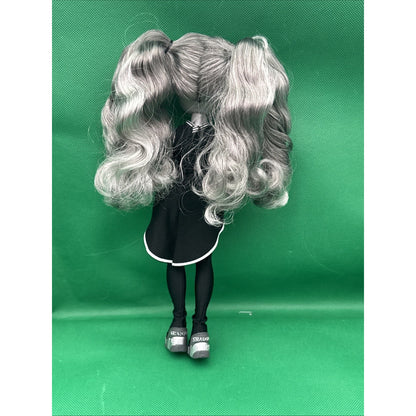 Rainbow High Nicole Steel Grayscale Fashion Shadow High Doll Athletic Attire