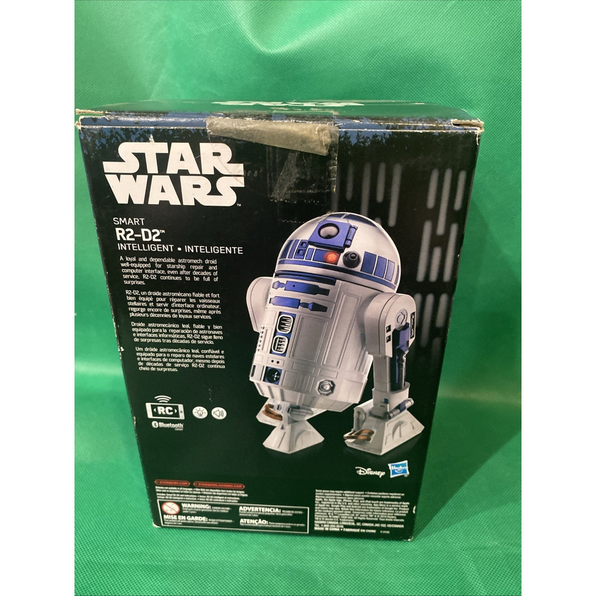 Hasbro Star Wars R2-D2 Remote Control Robot Rc Smart App [DAMAGED BOX]