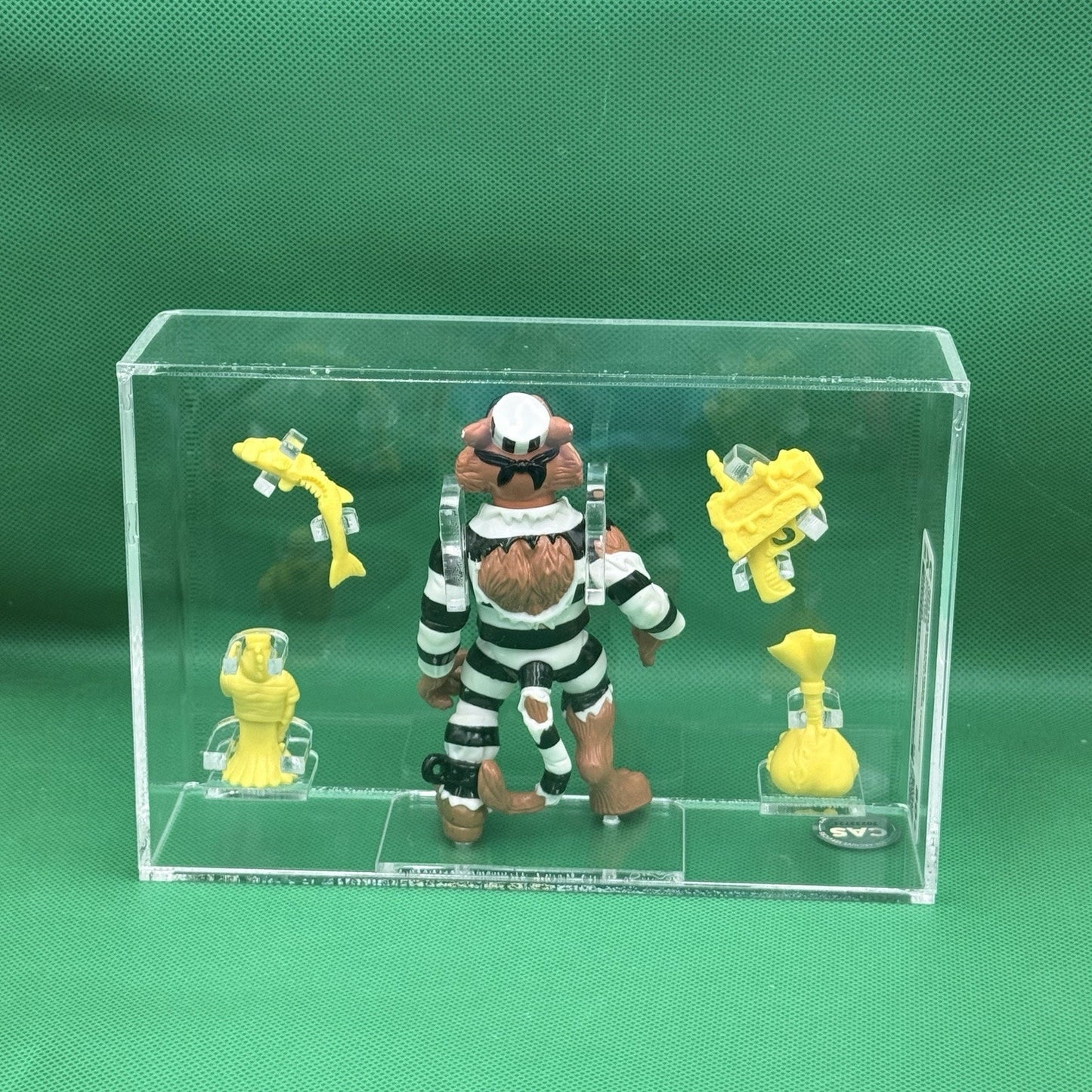CAS 80+ 83.8 SCRATCH THE CAT 1993 TMNT Teenage Mutant Ninja Turtles Grail