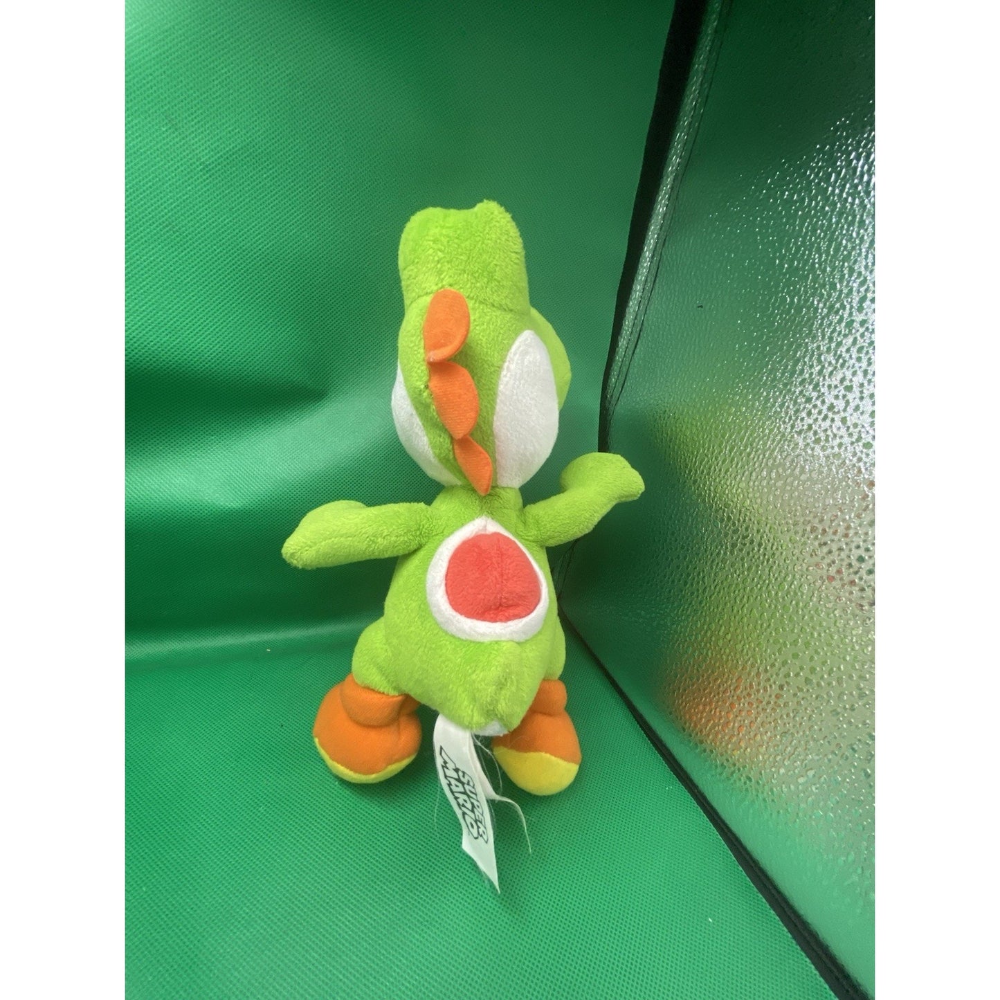 Nintendo Super Mario Bros Green Yoshi Stuffed Animal Plush 10”