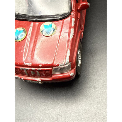 Diecast 2000 Jeep Grand Cherokee ~ 1/42 Scale ~ Red ~ MAISTO
