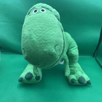 Disney Store Toy Story Rex The Dinosaur Soft Plush Stuffed Animal Toy Green