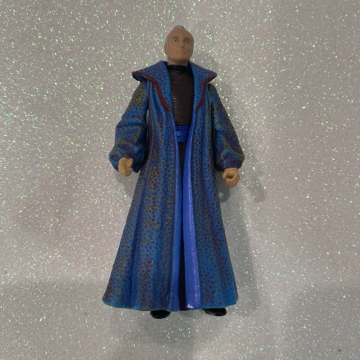 Hasbro 1998 Star Wars Episode 1 Chancellor Valorum Used Figure Only