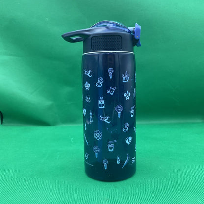 Zak Designs K-Pop Demon Hunters Huntrix 25oz Plastic Bottle Dishwasher Safe Lock