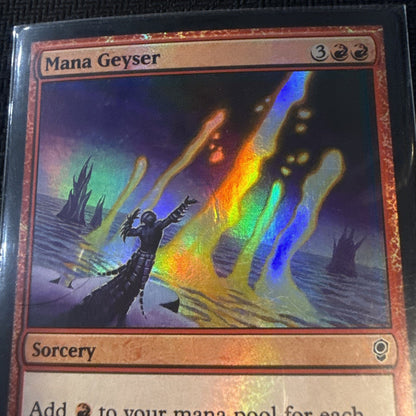 MTG FOIL Mana Geyser Conspiracy Magic the Gathering