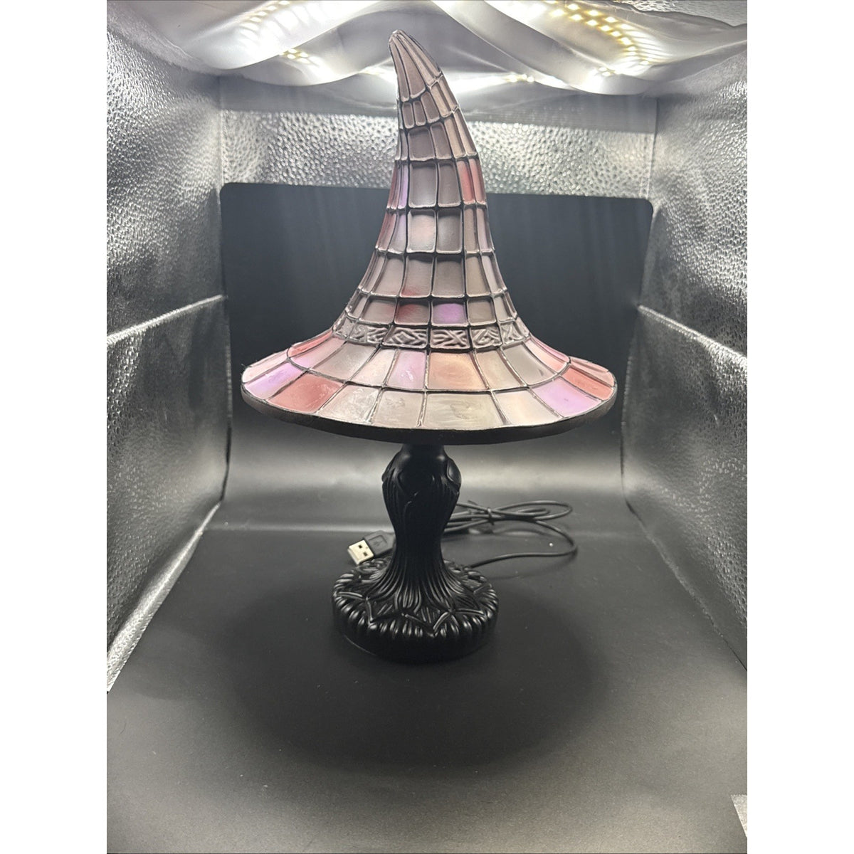 Witch Hat Night Light Nightstands Lamp Decorative LED