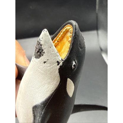 2007 ORCA Killer Whale 6” Safari Ltd Toys Figurine. Sea Life Mammal Marine