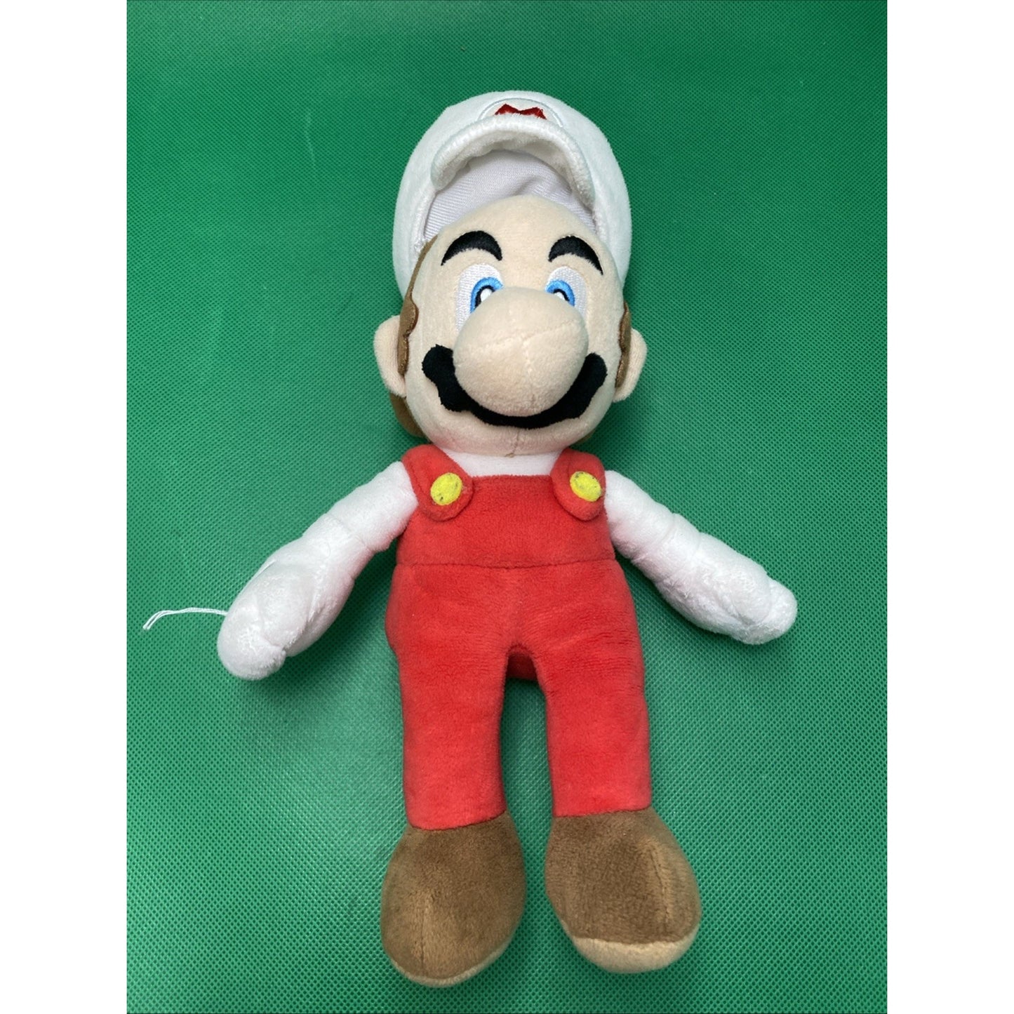 Super Mario Bros White Mario Character Plush 10" Stuffed Toy Nintendo -Read Desc