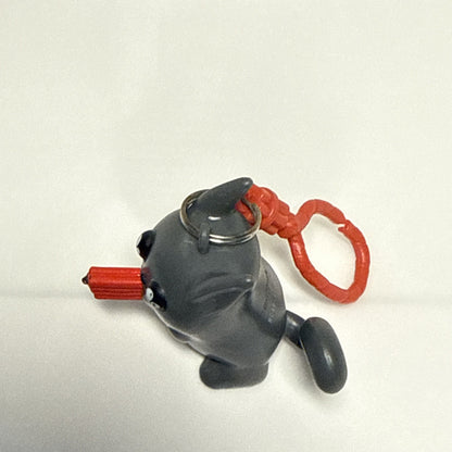 Exploding Kittens Devil Cat With TnT Keychain Backpack Clip