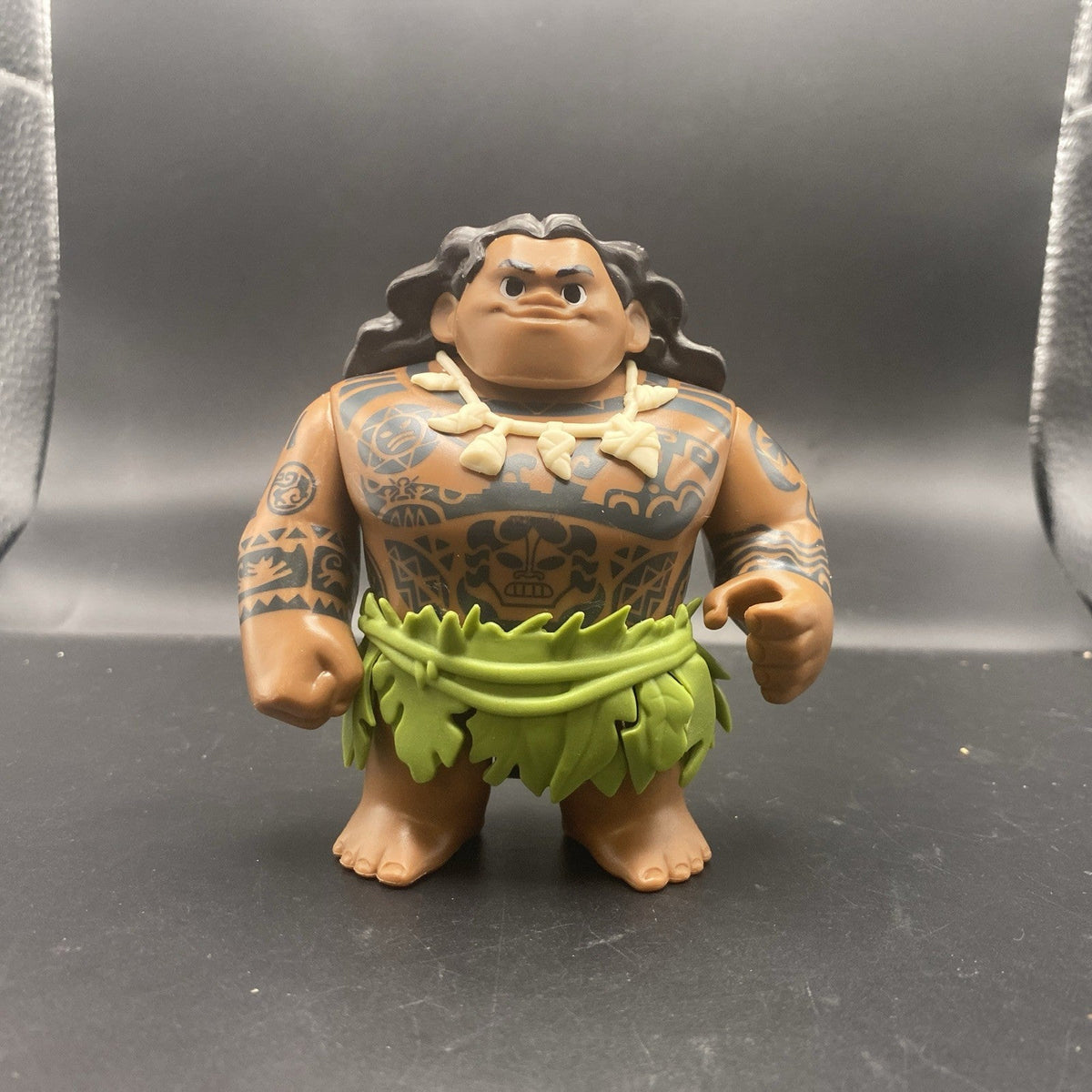 2016 Hasbro Disney 4” MAUI DEMIGOD Moana Movie figure cake topper HTF Hawaii