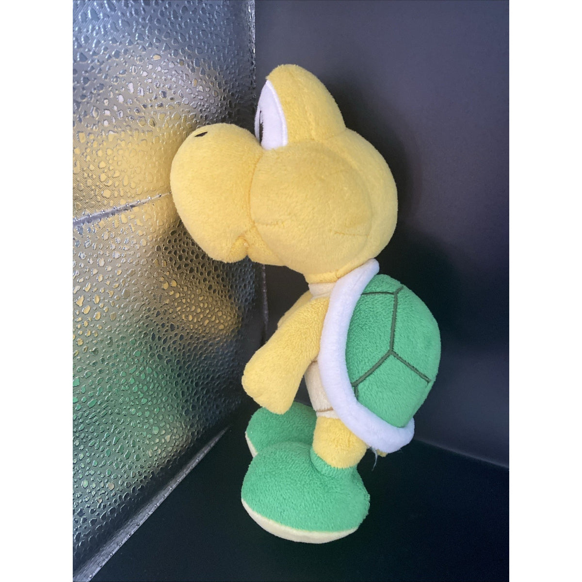 Super Mario KOOPA TROOPA Turtle Plush Stuffed Animal Nintendo 2012 Goldie 8"