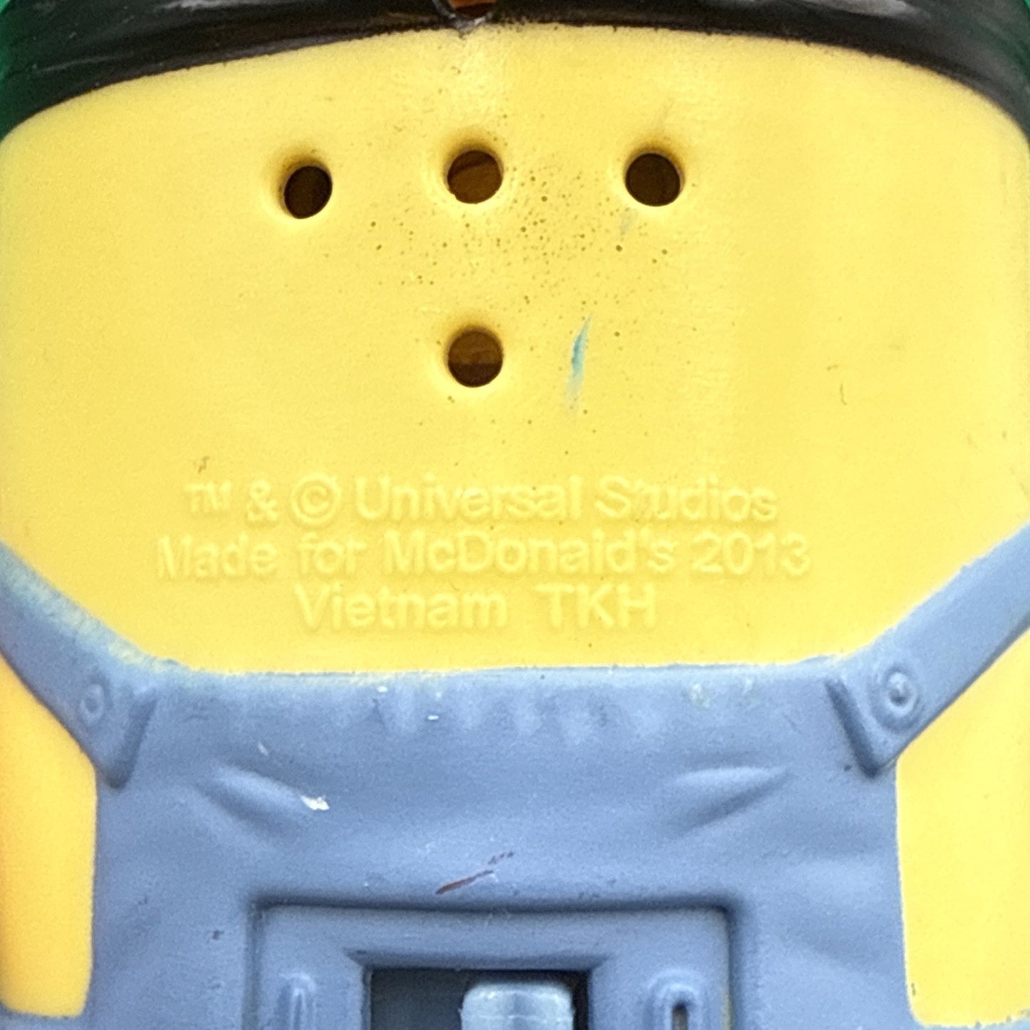McDonalds Minion Action Figure Banana Minion 3" 2013 Sound Might Need Batteries