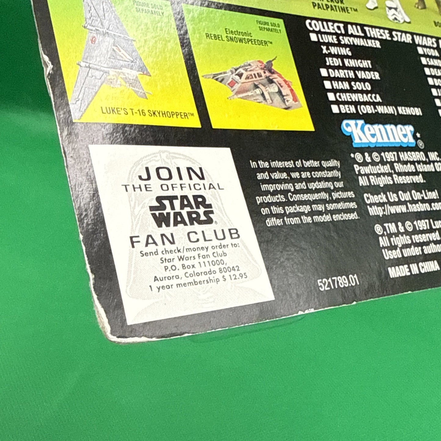 Kenner Star Wars Power of The Force Green Card Stormtrooper Action Figure