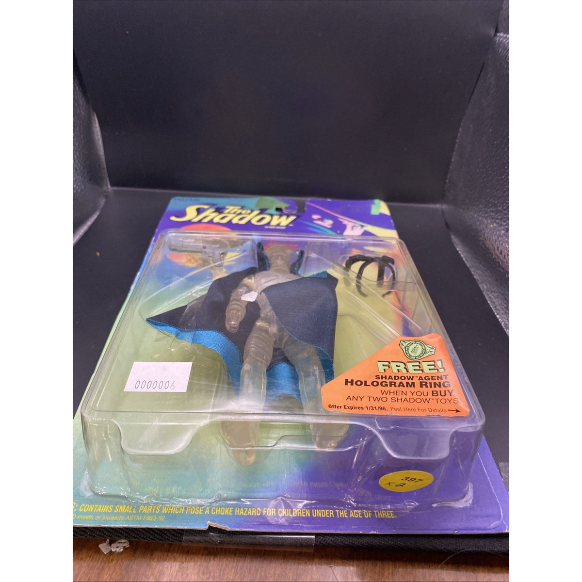 The Shadow Ambush Shadow Action Figure New Sealed 1994 Vintage