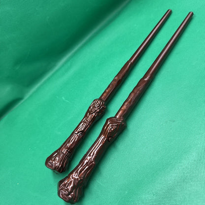 2 X Wizard Magic Wand Plastic Light Up with Sound