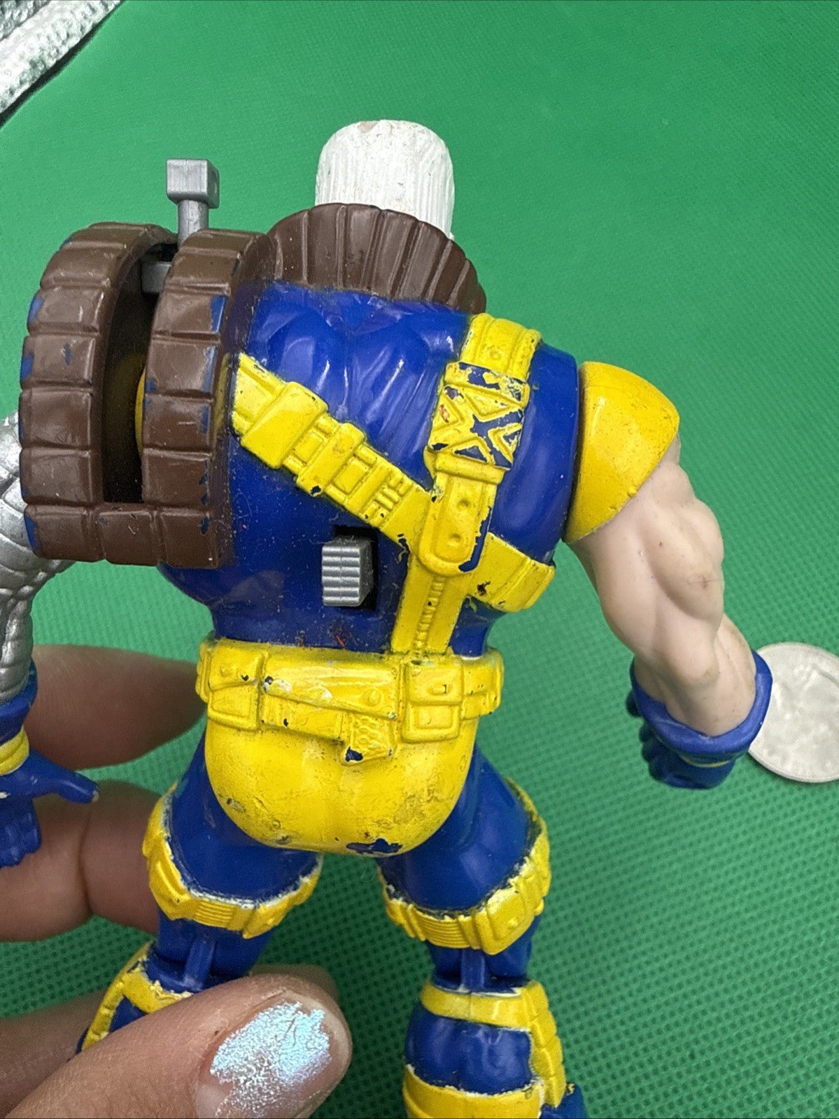 Cable X - Men Marvel ToyBiz Vintage 1995 5.25" Figure 080124AST7 - A6 - toyscardscomics