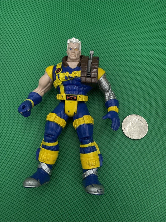 Cable X - Men Marvel ToyBiz Vintage 1995 5.25" Figure 080124AST7 - A6 - toyscardscomics
