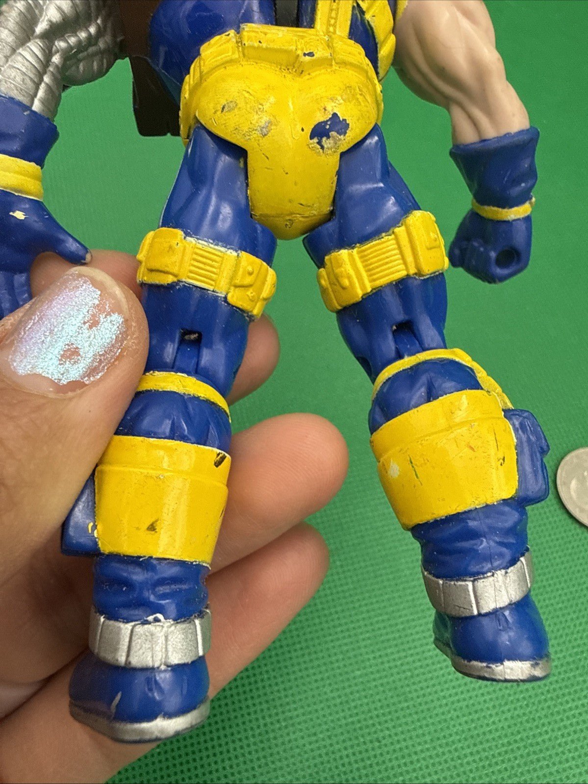 Cable X - Men Marvel ToyBiz Vintage 1995 5.25" Figure 080124AST7 - A6 - toyscardscomics