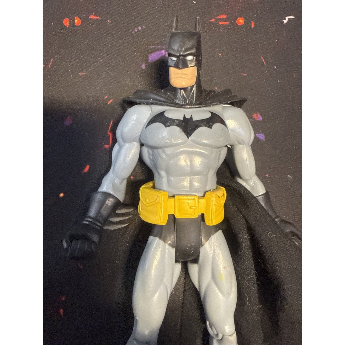 Batman Figure DC Universe Comics Action Gray Black