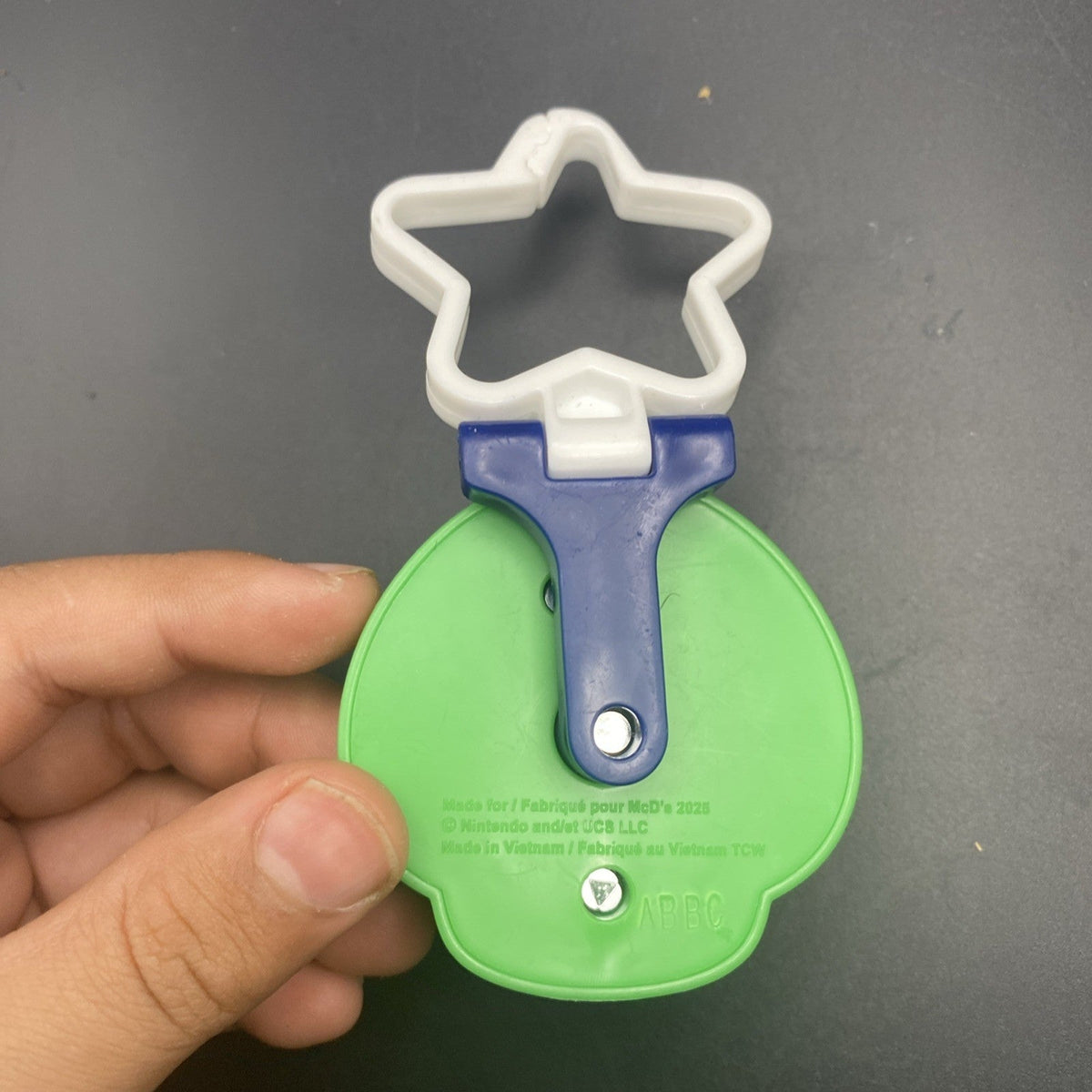 2026 McDonalds Super Mario Galaxy Happy Meal Toy #02 Frog Luigi