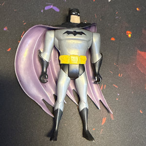 DC Comics Batman 5" Vintage 1998 Figure Kenner Gray Black Suit With Cape