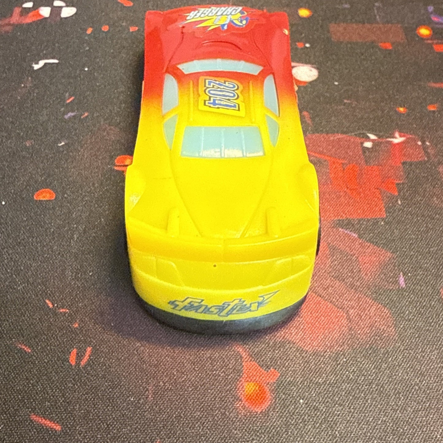 NASCAR Racers Mark McCutchen #204 CHARGER 2001 Wendy’s Toy Car Kids Meal