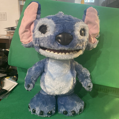 Just Play Disney Stitch Ultimate Interactive 17" Plush Toy 100+ Sounds & React