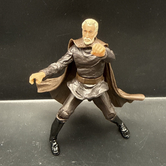 Hasbro Star Wars AOTC Darth Tyranus 3.75in Action Figure 2002