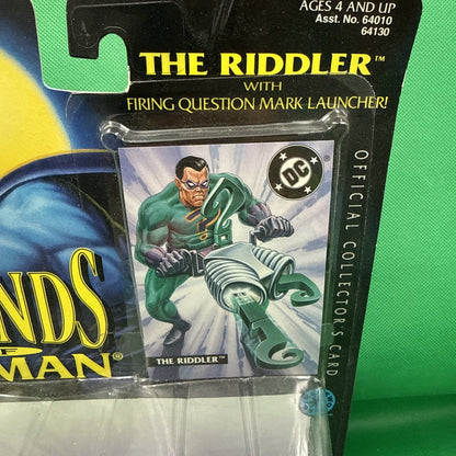 Legends of Batman THE RIDDLER 1995 Action Figure Kenner New Sealed