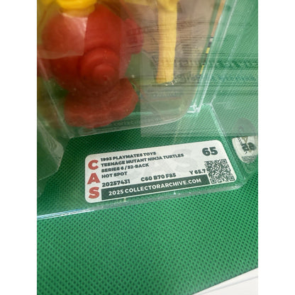 Vintage 1993 TMNT MOC HOT SPOT Graded CAS 65 Playmates
