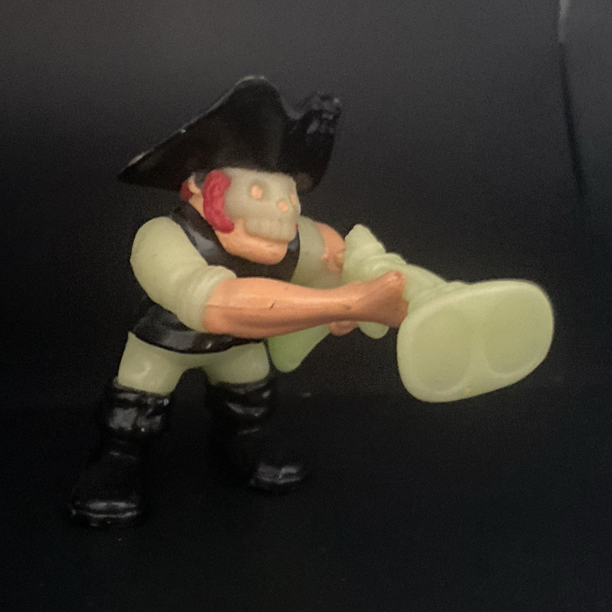 1994 Great Adventures Pirates 2.5" Ghost Raider Figure Glow in Dark Fisher Price