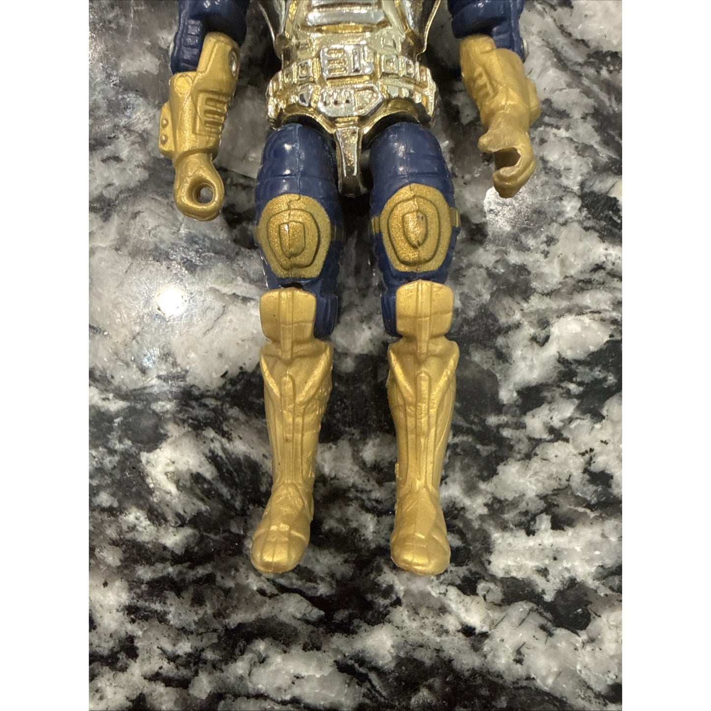 VINTAGE FIGURE CAPTAIN POWERS LEG SOLDIERS OF FUTURE 1986 MATTEL L.E.G.