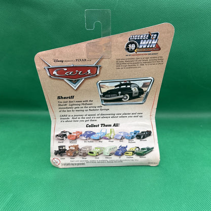 2006 DISNEY/PIXAR CARS SHERIFF Original Release Desert Scene